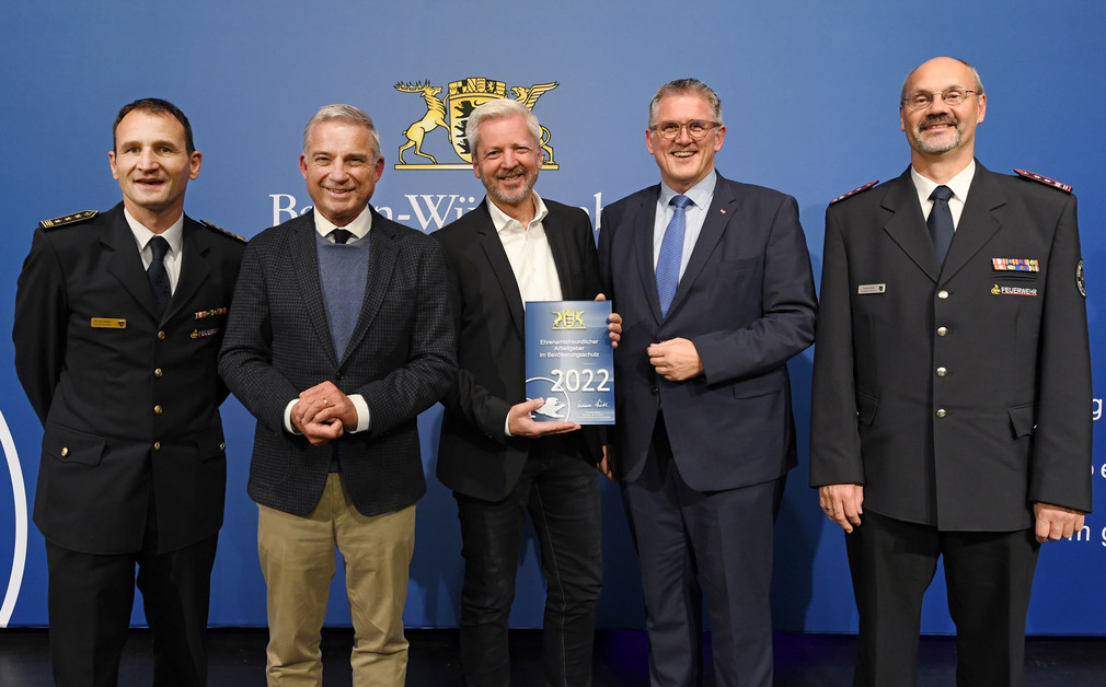 Auszeichnung ehrenamtsfreundlicher Arbeitgeber in Weissach