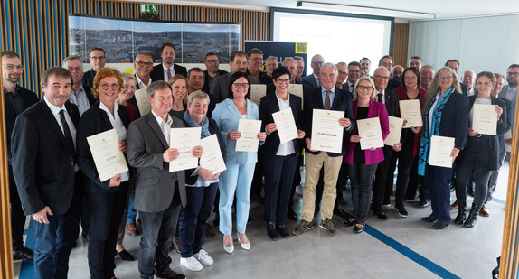 Breitbandübergabe mit Digitalsierungsminister Thomas Strobl