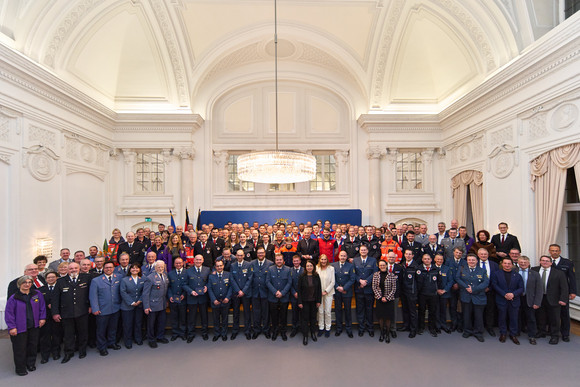 Verleihung rheinland-pfälzische Fluthilfemedaille