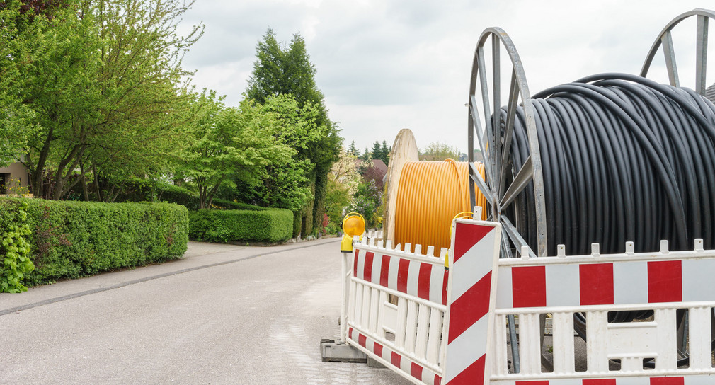 Breitbandausbau in Kommunen.