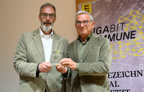 Verleihung Gigabitkommune@BW