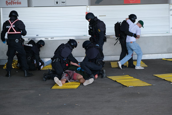 Großübung MHP Arena