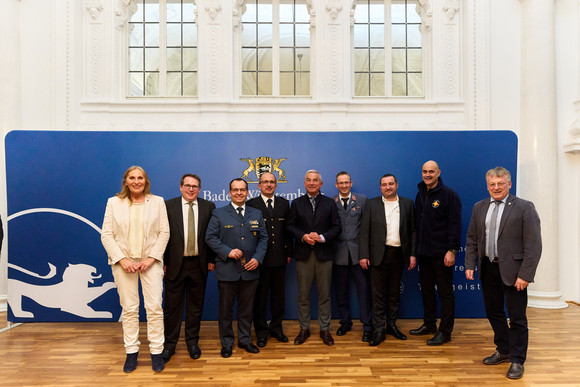 Verleihung rheinland-pfälzische Fluthilfemedaille