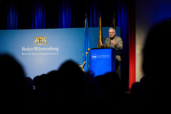 Feierstunde zur Auszeichnung ehrenamtsfreundlicher Arbeitgeber im Bevölkerungsschutz