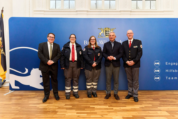 Verleihung rheinland-pfälzische Fluthilfemedaille