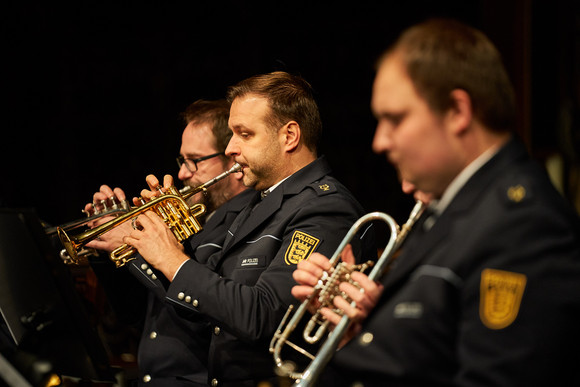 Benefizkonzert des Landespolizeiorchesters Baden-Württemberg im Ulmer Münster.