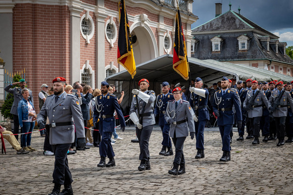 Bundeswehr Feierliches Gelöbnis in Bruchsal
