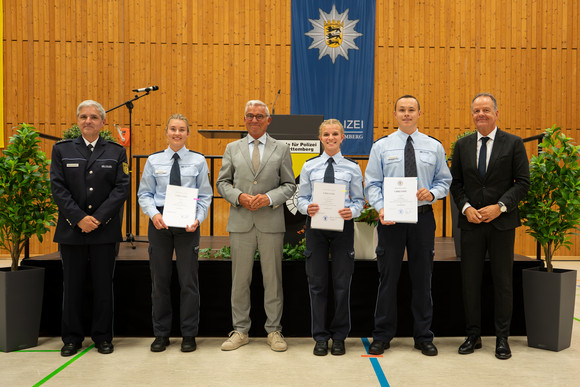 Polizei Weitere Verstärkung für die Polizei Baden-Württemberg Verabschiedung in Biberach, 26. August 2025