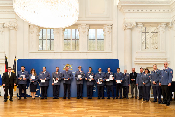 Verleihung rheinland-pfälzische Fluthilfemedaille