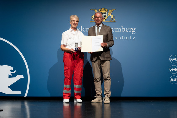 Bevölkerungsschutz Verleihung des Bevölkerungsschutz-Ehrenzeichens Verleihung Bevölkerungsschutz-Ehrenzeichen 2025