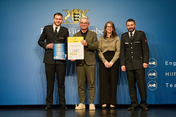 Feierstunde zur Auszeichnung ehrenamtsfreundlicher Arbeitgeber im Bevölkerungsschutz
