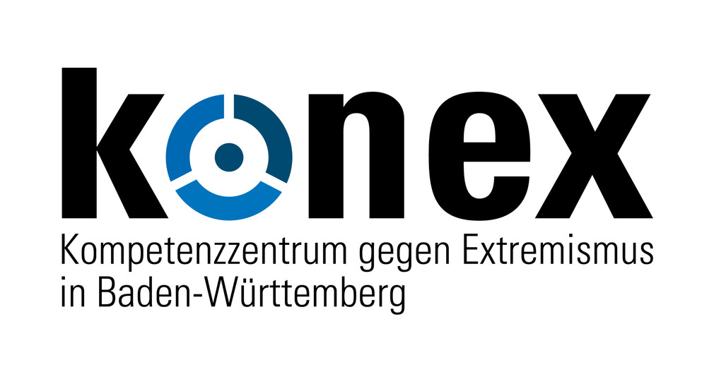 Logo des Kompetenzzentrums gegen Extremismus in Baden-Württemberg.