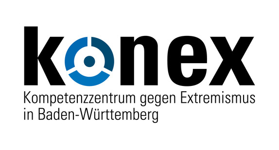 Logo des Kompetenzzentrums gegen Extremismus in Baden-Württemberg.
