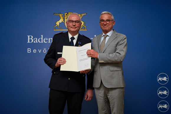Verleihung des Bevölkerungsschutz Ehrenzeichen