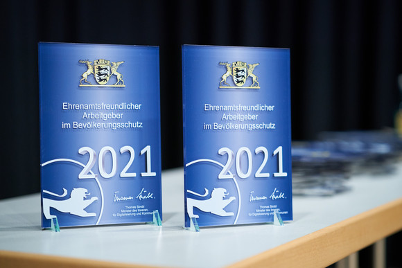 Auszeichnung ehrenamtsfreundlicher Arbeitgeber 2021