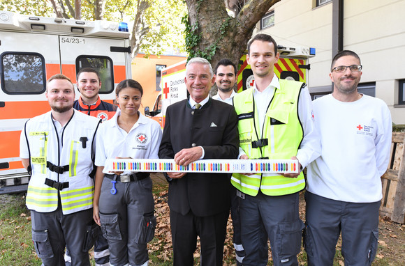 Innenminister Thomas Strobl auf dem Cannstatter Wasen