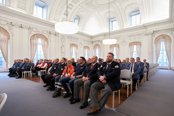 Verleihung rheinland-pfälzische Fluthilfemedaille