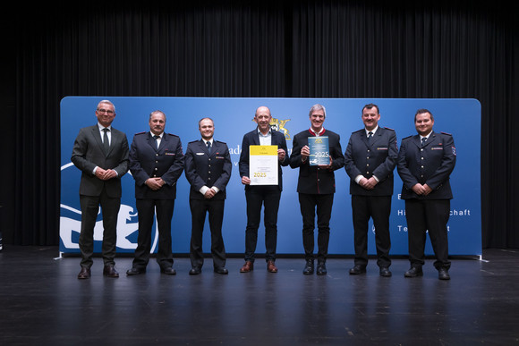 Ehrenamt Auszeichnung ehrenamtsfreundliche Arbeitgeber Kuppenheim Bevölkerungsschutz Auszeichnung