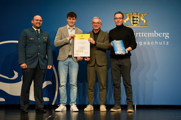 Feierstunde zur Auszeichnung ehrenamtsfreundlicher Arbeitgeber im Bevölkerungsschutz