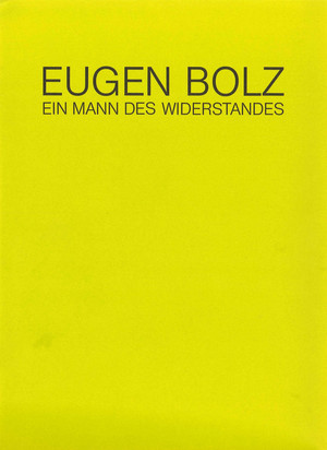 Titelseite Broschüre Eugen Bolz - Ein Mann des Widerstands
