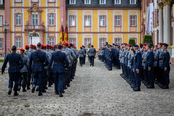 Bundeswehr Feierliches Gelöbnis in Bruchsal