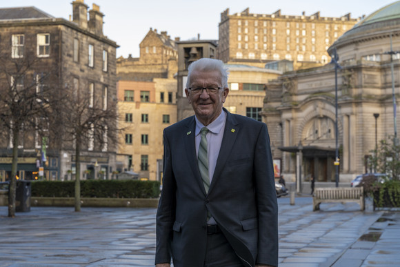 Auslandsreise Delegationsreise nach Schottland und England Ministerpräsident Winfried Kretschmann in Edinburgh