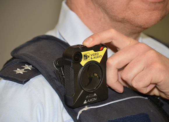 Pressetermin zur Einführung der Body-Cam