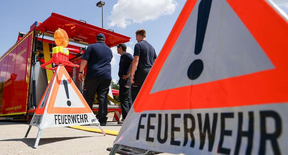 Katastrophenschutzübung in Külsheim