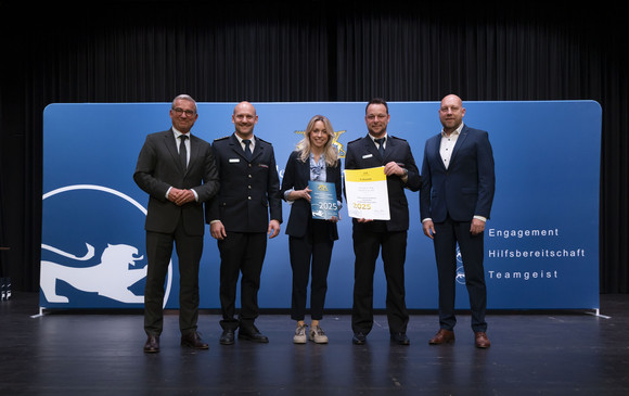 Ehrenamt Auszeichnung ehrenamtsfreundliche Arbeitgeber Kuppenheim Bevölkerungsschutz Auszeichnung