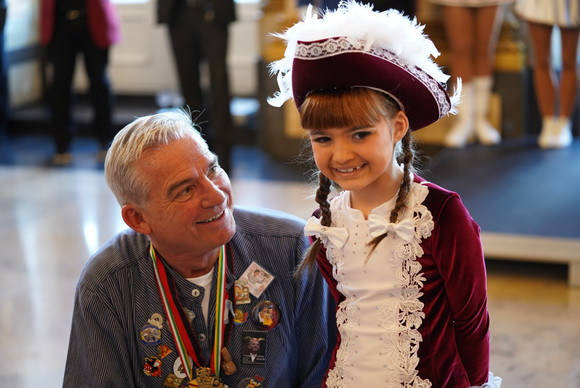 Stv. Ministerpräsident Thomas Strobl empfängt die Karneval- und Fasnachtsvereine des Landes im Neuen Schloss.