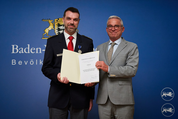 Verleihung des Bevölkerungsschutz Ehrenzeichen