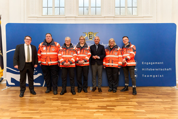 Verleihung rheinland-pfälzische Fluthilfemedaille