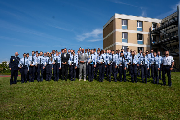 Polizei Weitere Verstärkung für die Polizei Baden-Württemberg Verabschiedung in Biberach, 26. August 2025