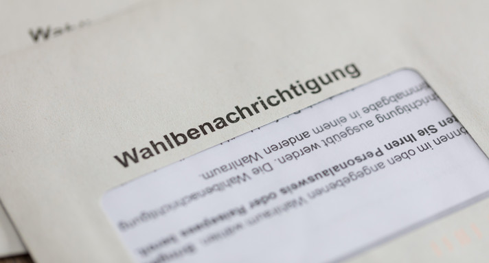 Wahlen, Wahlbenachrichtigung, Briefwahl