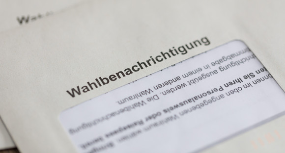 Wahlen, Wahlbenachrichtigung, Briefwahl