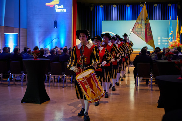 Feierstunde zur Auszeichnung ehrenamtsfreundlicher Arbeitgeber im Bevölkerungsschutz