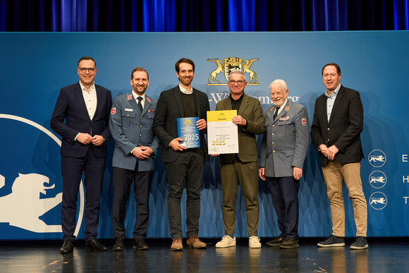 Feierstunde zur Auszeichnung ehrenamtsfreundlicher Arbeitgeber im Bevölkerungsschutz