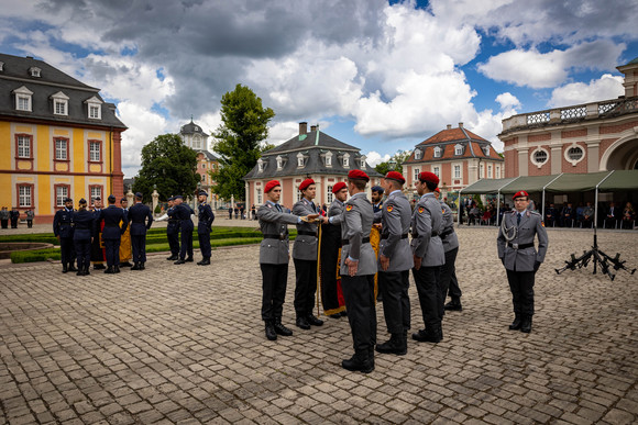 Bundeswehr Feierliches Gelöbnis in Bruchsal