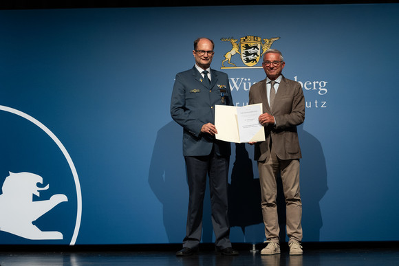 Bevölkerungsschutz Verleihung des Bevölkerungsschutz-Ehrenzeichens Verleihung Bevölkerungsschutz-Ehrenzeichen 2025