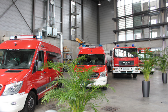 Impressionen von der Einweihung der Landesfeuerwehrschule in Bruchsal 