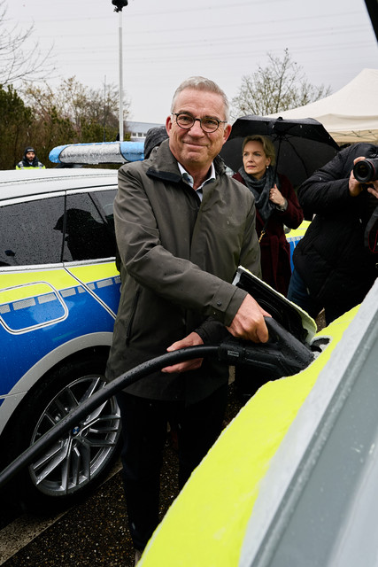 Schnellladestation für die Verkehrspolizeiinspektion Pforzheim