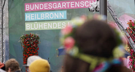 Eröffnung der Bundesgartenschau 2019 in Heilbronn. 