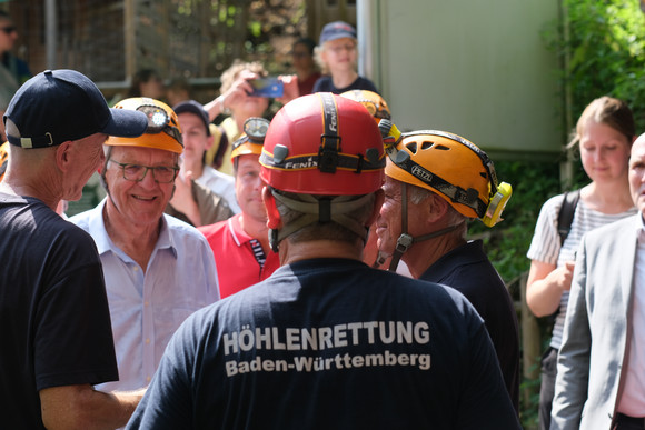 Höhlenrettung Wimsener Höhle