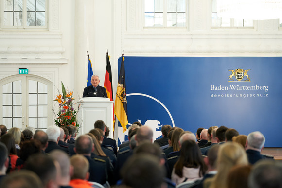 Verleihung rheinland-pfälzische Fluthilfemedaille