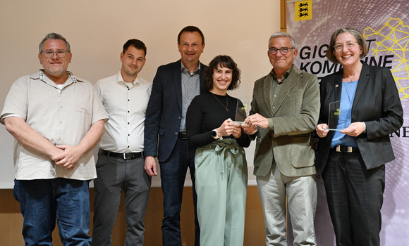 Verleihung Gigabitkommune@BW