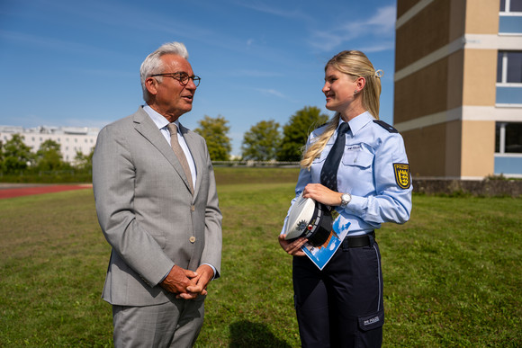 Polizei Weitere Verstärkung für die Polizei Baden-Württemberg Verabschiedung in Biberach, 26. August 2025