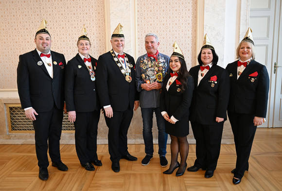 Fastnacht Empfang der Karnevals- und Fasnachtsvereine 2024 Närrischer Staatsempfang mit Stv. Ministerpräsidenten und Innenminister Thomas Strobl