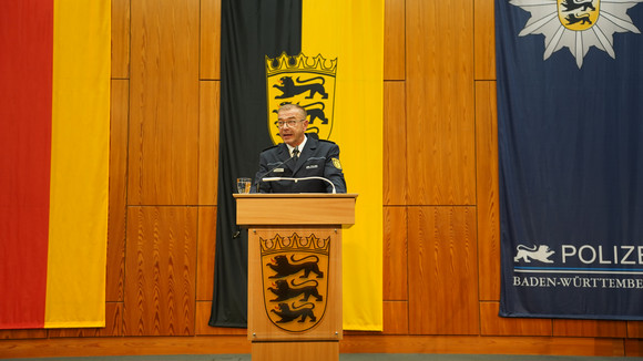 Polizei Weitere Verstärkung für die Polizei Baden-Württemberg Verabschiedung in Herrenberg, 27. August 2025