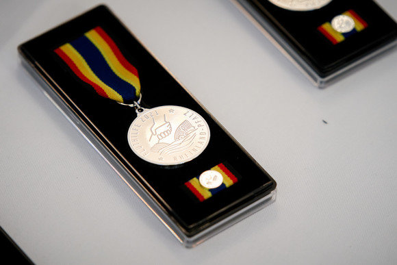 Verleihung rheinland-pfälzische Fluthilfemedaille