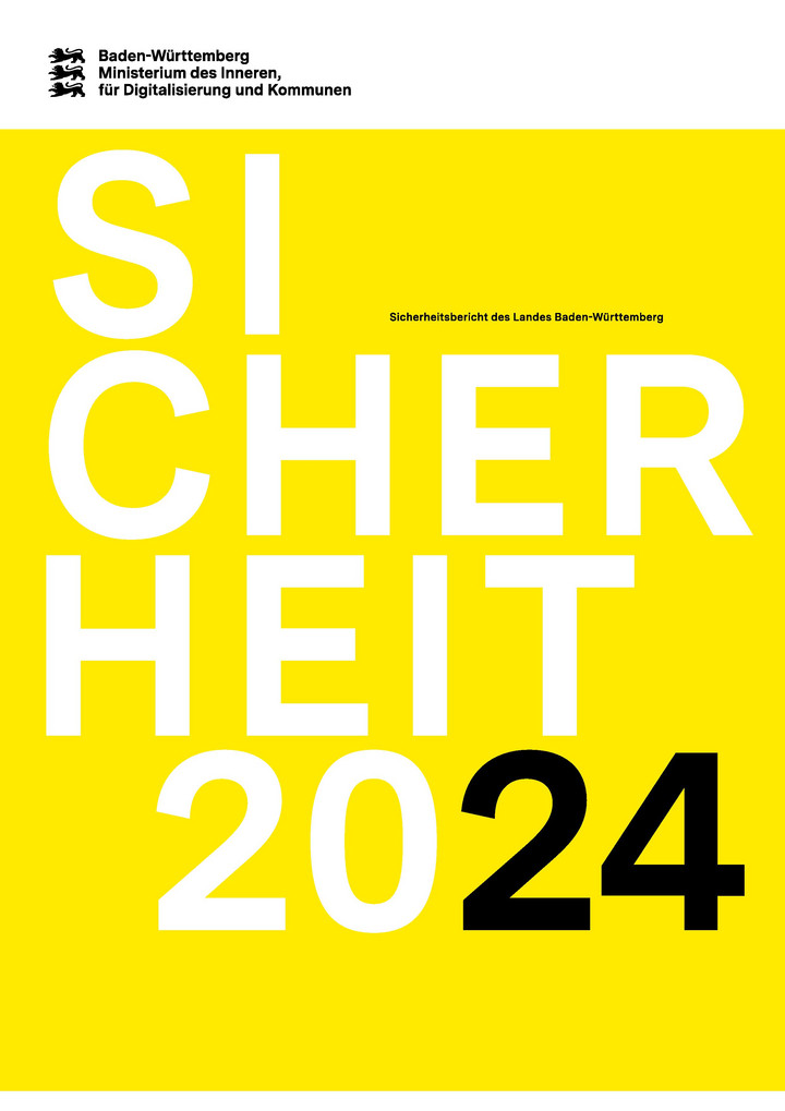 Titelseite Sicherheitsbericht 2024